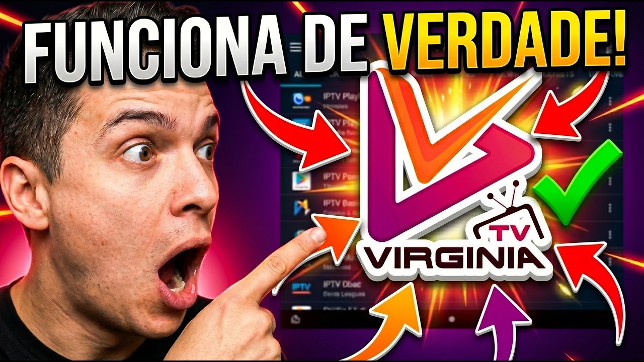 🔴Como configurar Virginia Player e ADICIONAR LISTA F&Aacute;CIL