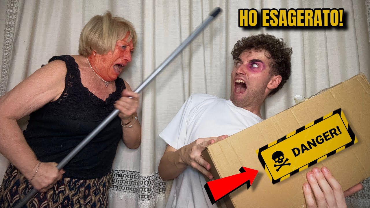 Sono stato CACCIATO di CASA! (Mega unboxing SUPER STRANO)