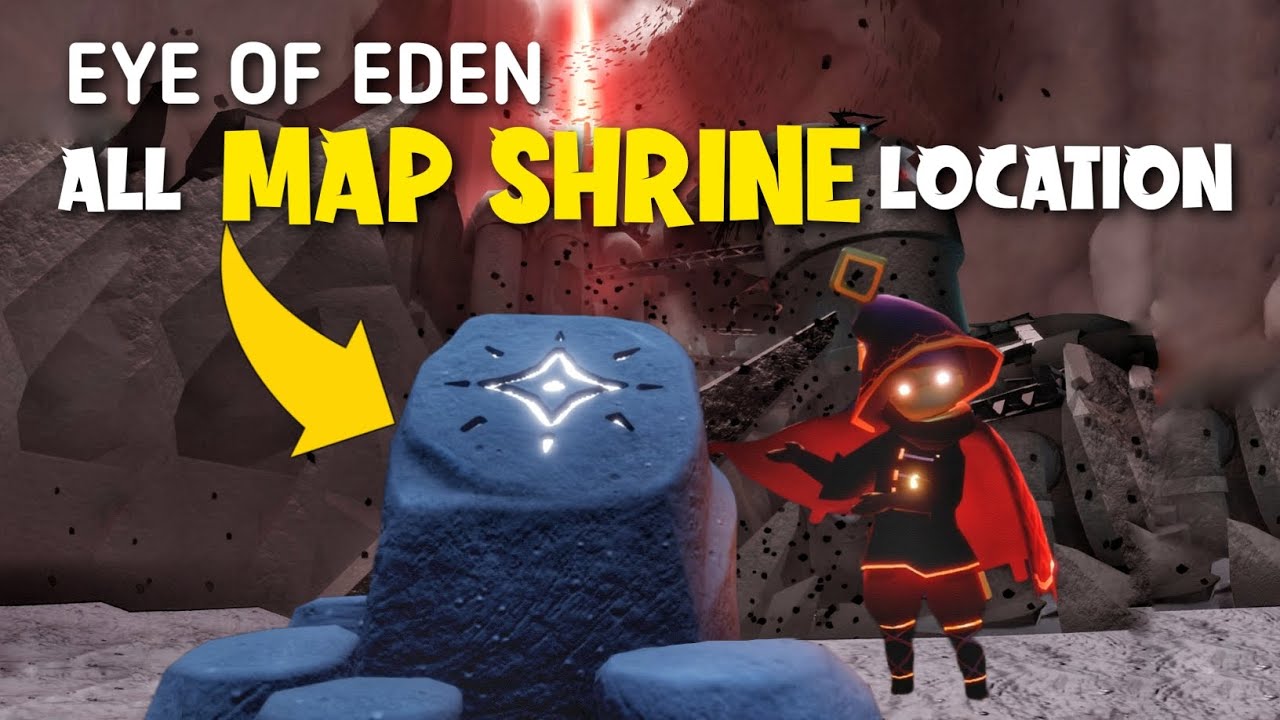 Eye of Eden All Map Shrine Location | Sky New Update | Sky Cotl | Vizsky