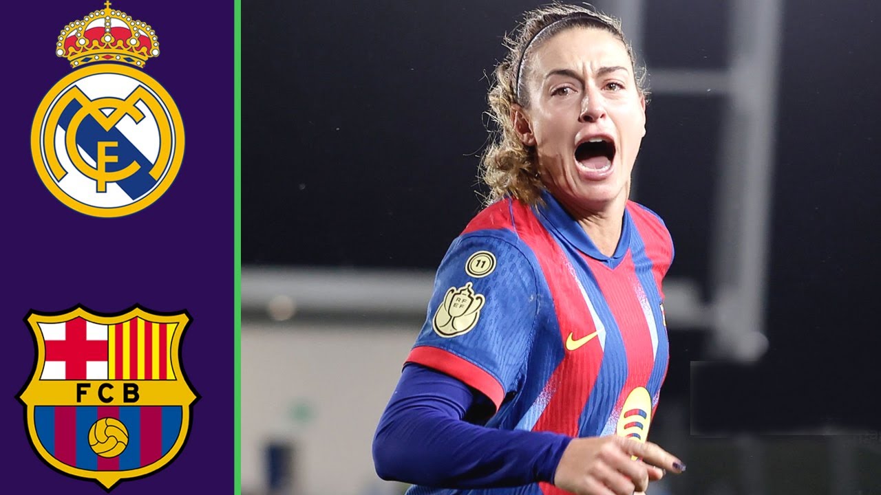Real Madrid vs Barcelona | Women 's Copa de la Reina 🔥 Alexia Putellas Goal