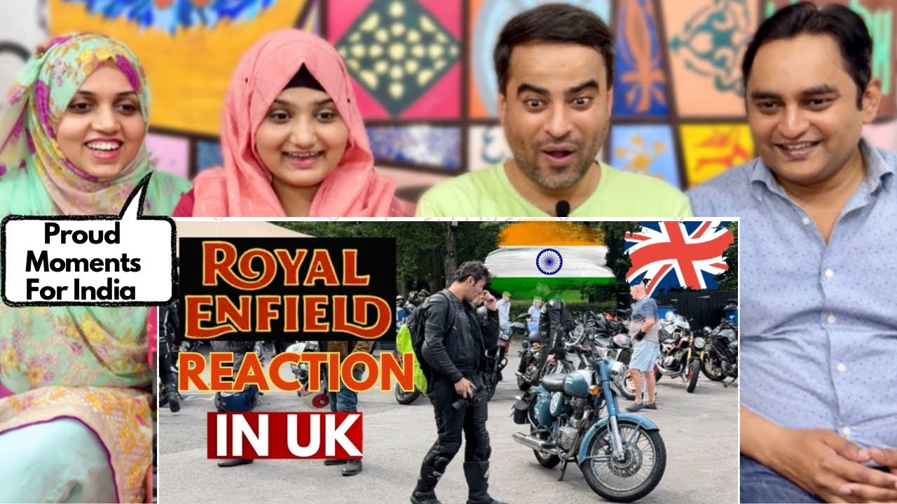 ROYAL ENFIELD Classic 500 Crazy Reaction In UK | Indian In London | Royal Enfield Lover | Reaction!!