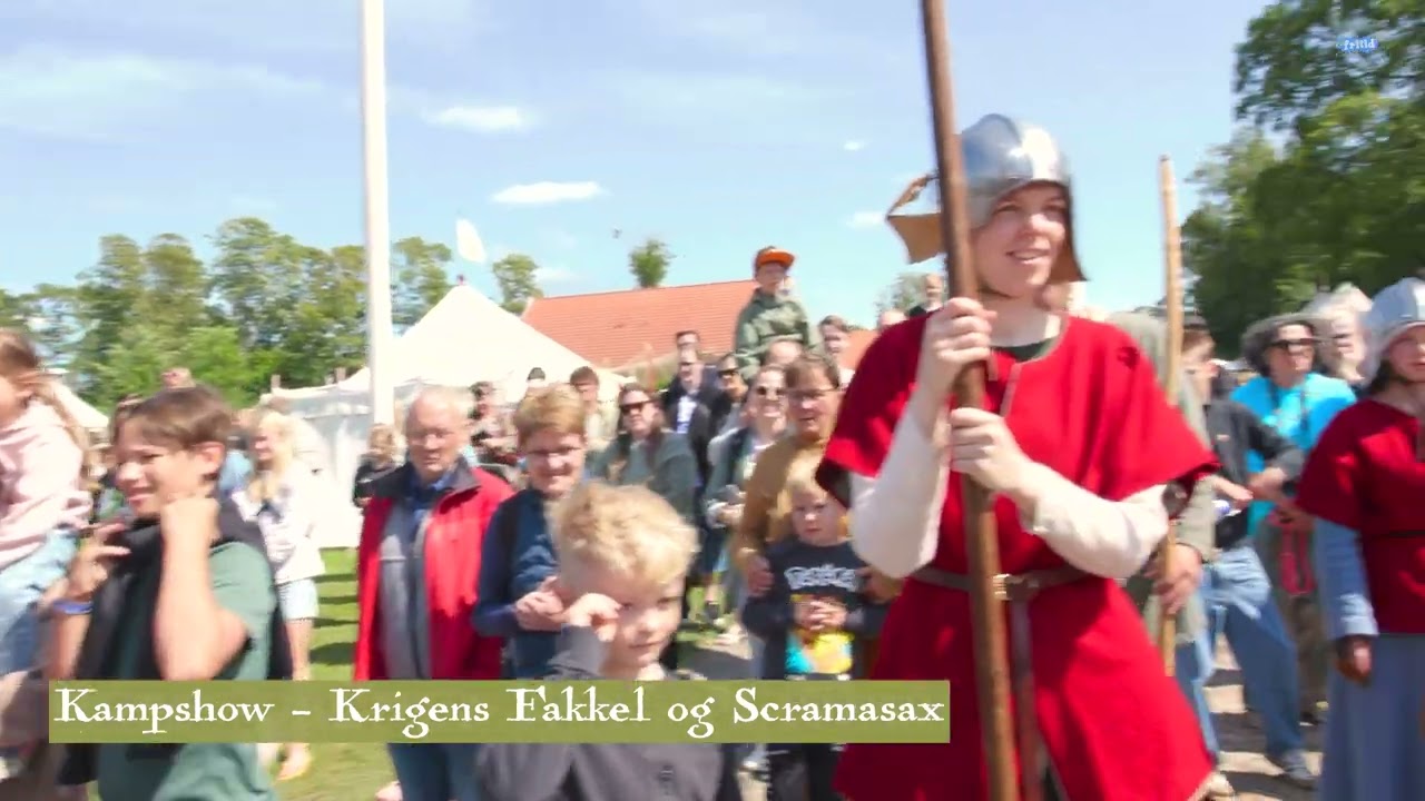 Kampshow torsdag - Krigens Fakkel og Scramasax -  Middelalderdage p&aring; Voergaard 2024