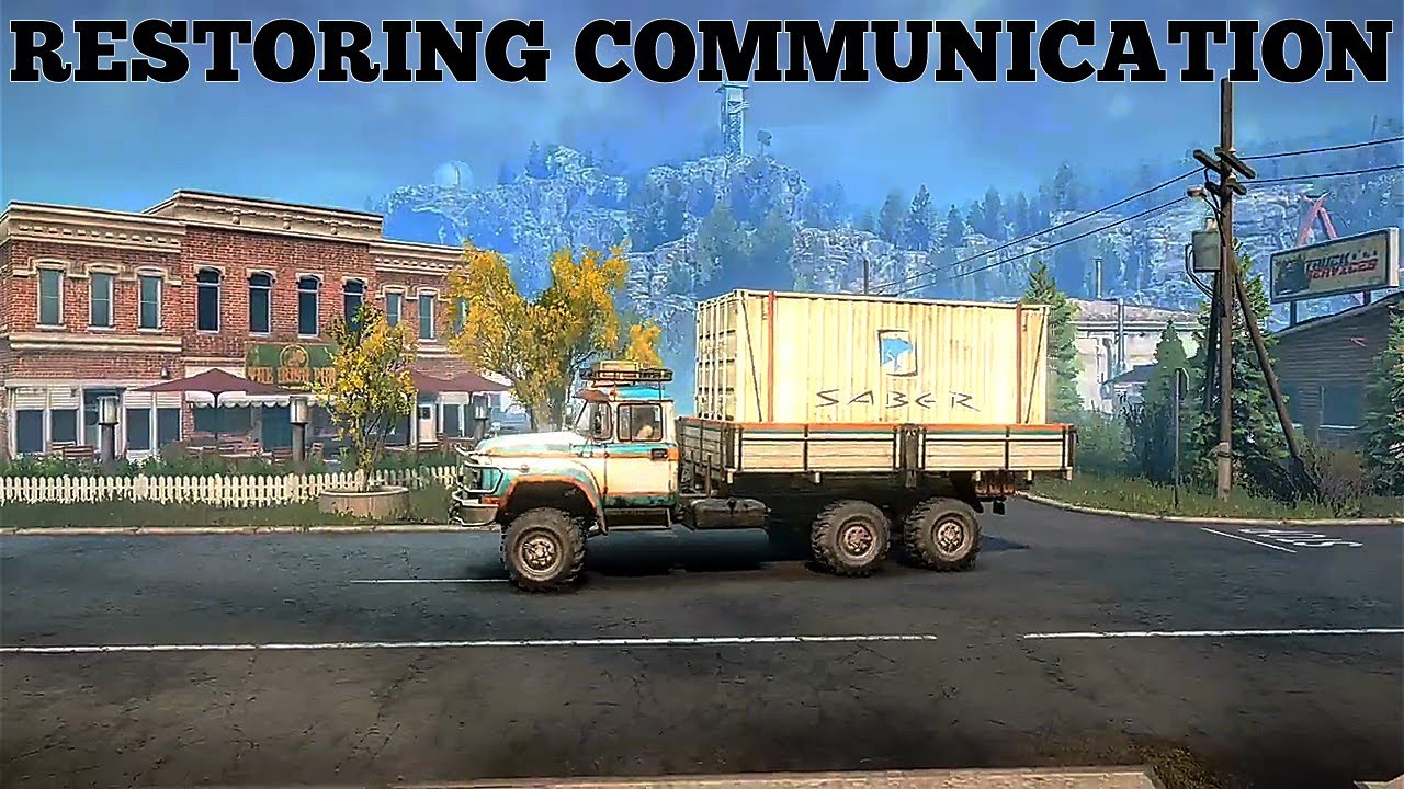 Restoring Communication Task | SnowRunner Season 10 - Fix & Connect