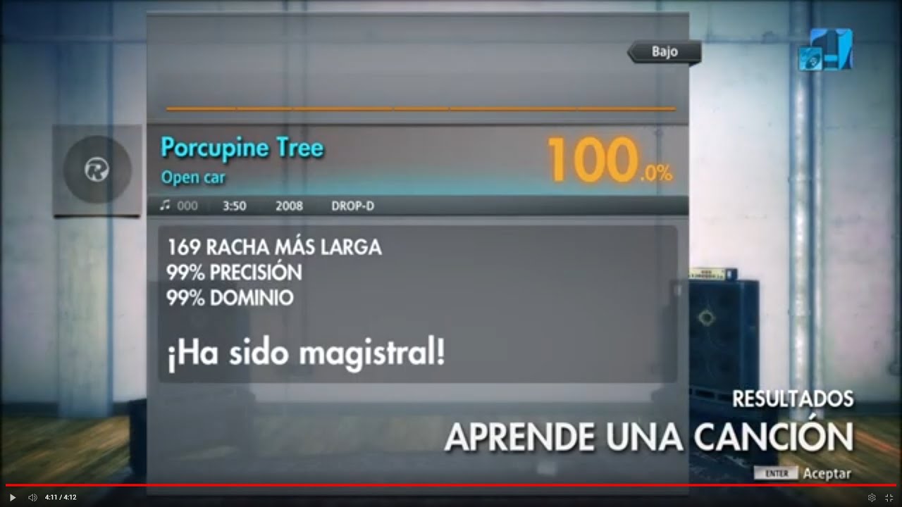 Porcupine Tree - Open Car ( Rocksmith - With Bass )