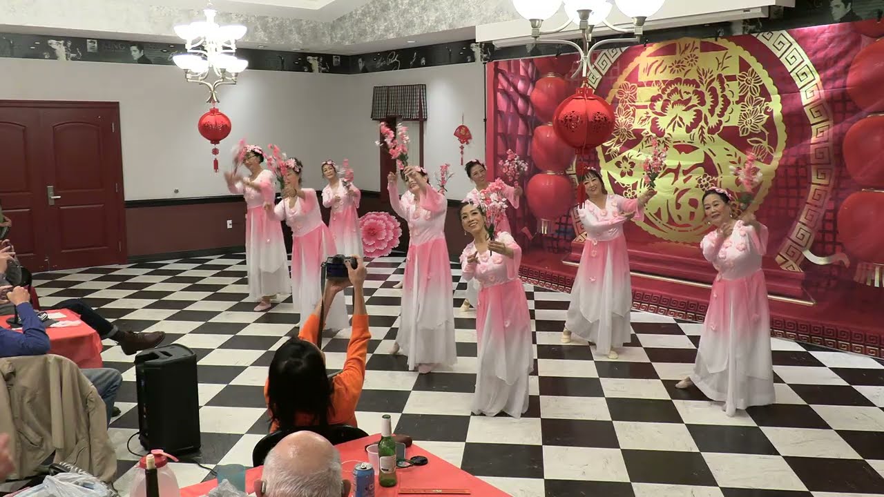 Peach Blossom Beauty Dance at the 2026 Chinese New Year Celebration in The Villages, Fl. 10 Feb 2026
