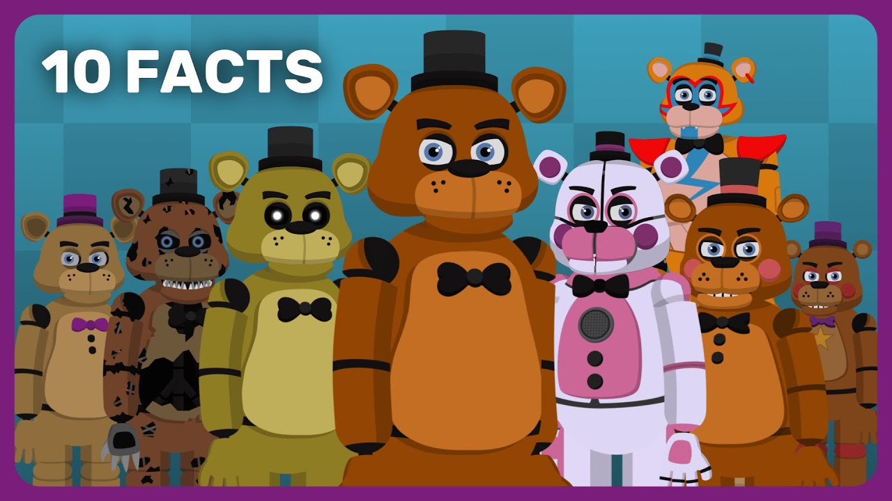 10 Weird Facts About Bears [FNAF Semi-Scary Animation]