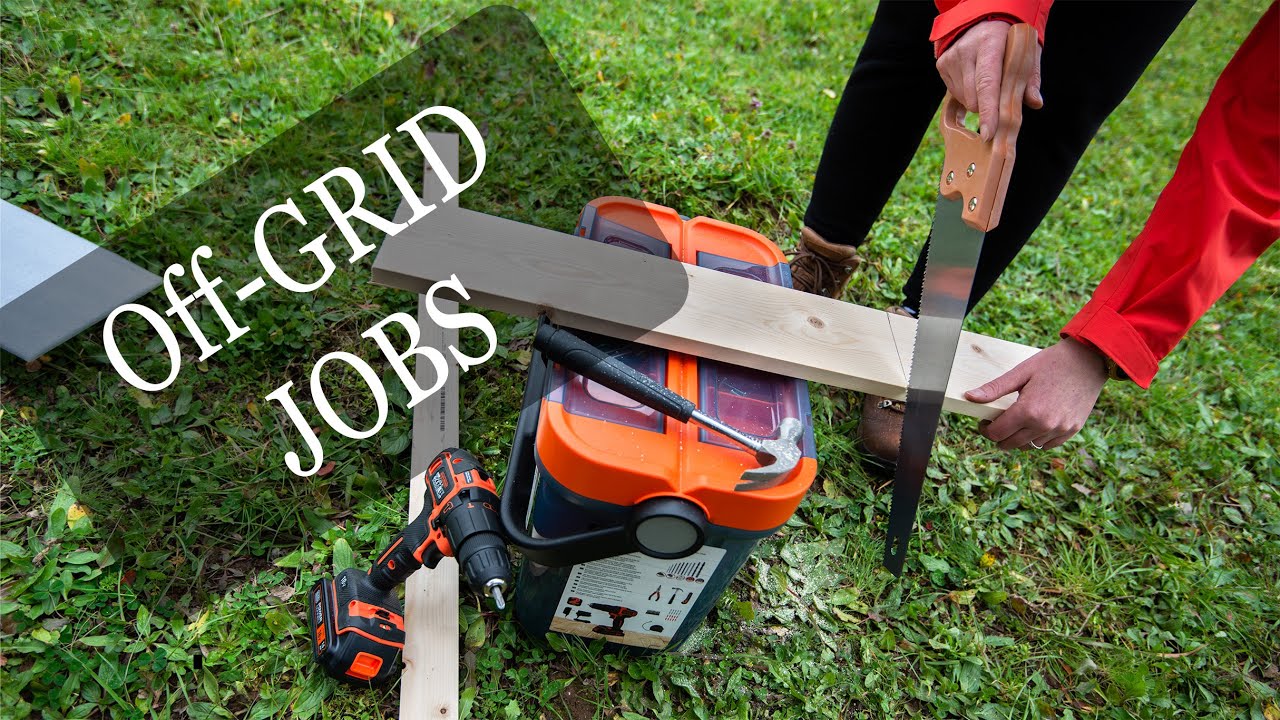 A Few Jobs On Our Off-Grid Plot in Portugal