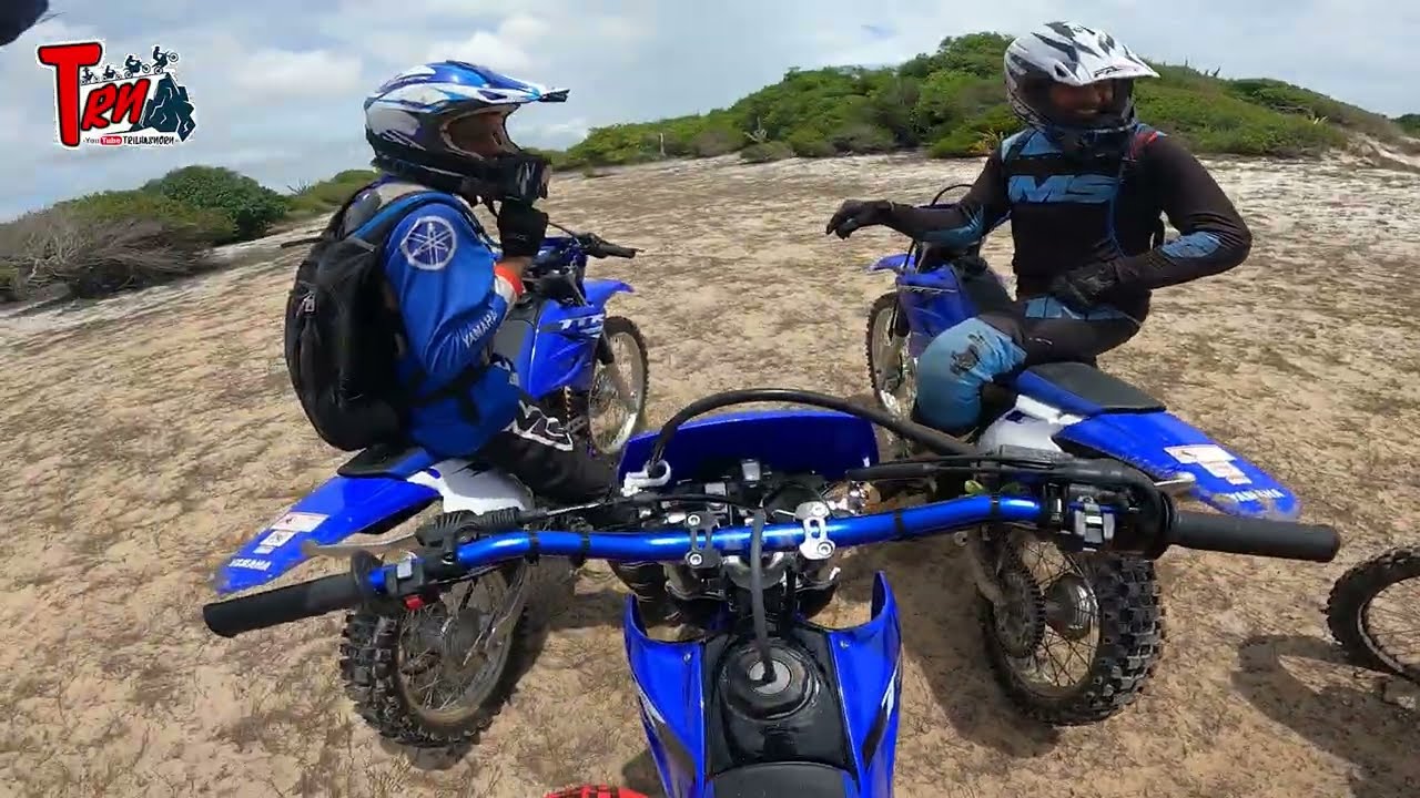 ACELERANDO FORTE NAS YAMAHA TTR 230