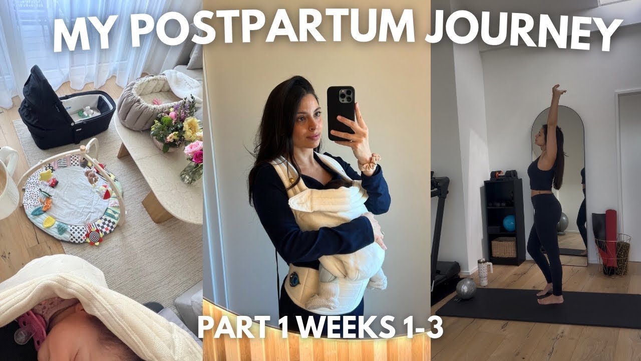 My Postpartum Journey Pt. 1 - How I’ve been navigating first few weeks of motherhood & More!
