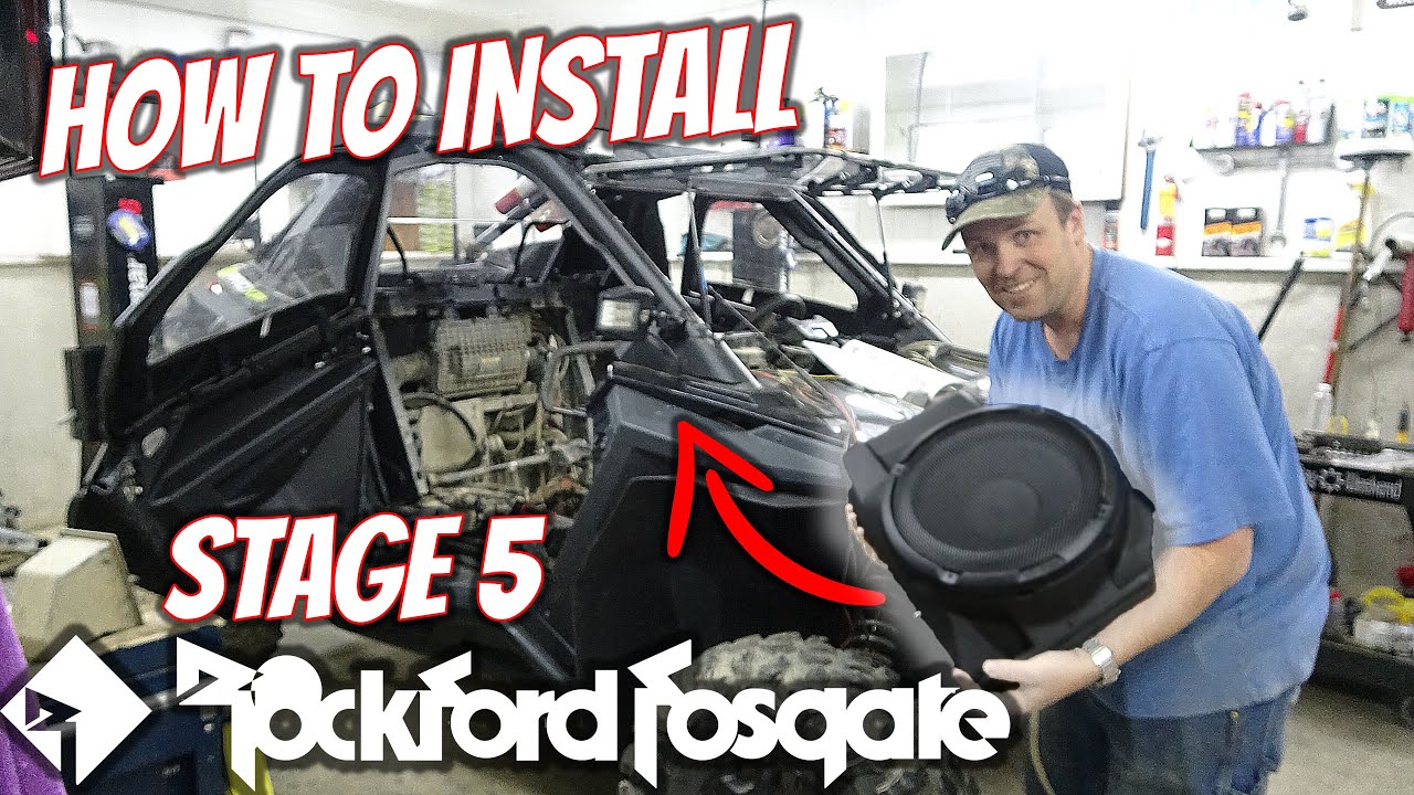 How to install the Rockford Fosgate Stage 5 Upgrade!  12