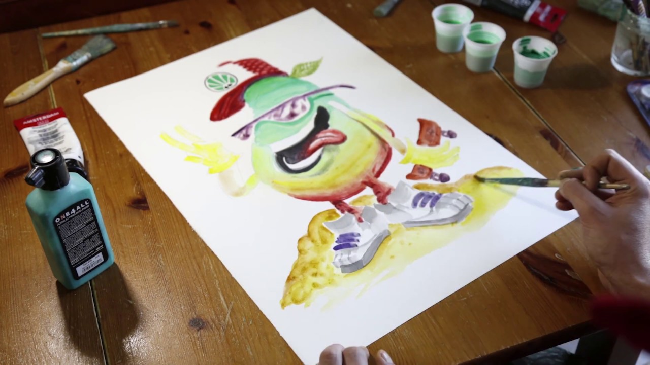 Watercolors Mango Haze CBD  Time-laps By Korvo ft. JustBob