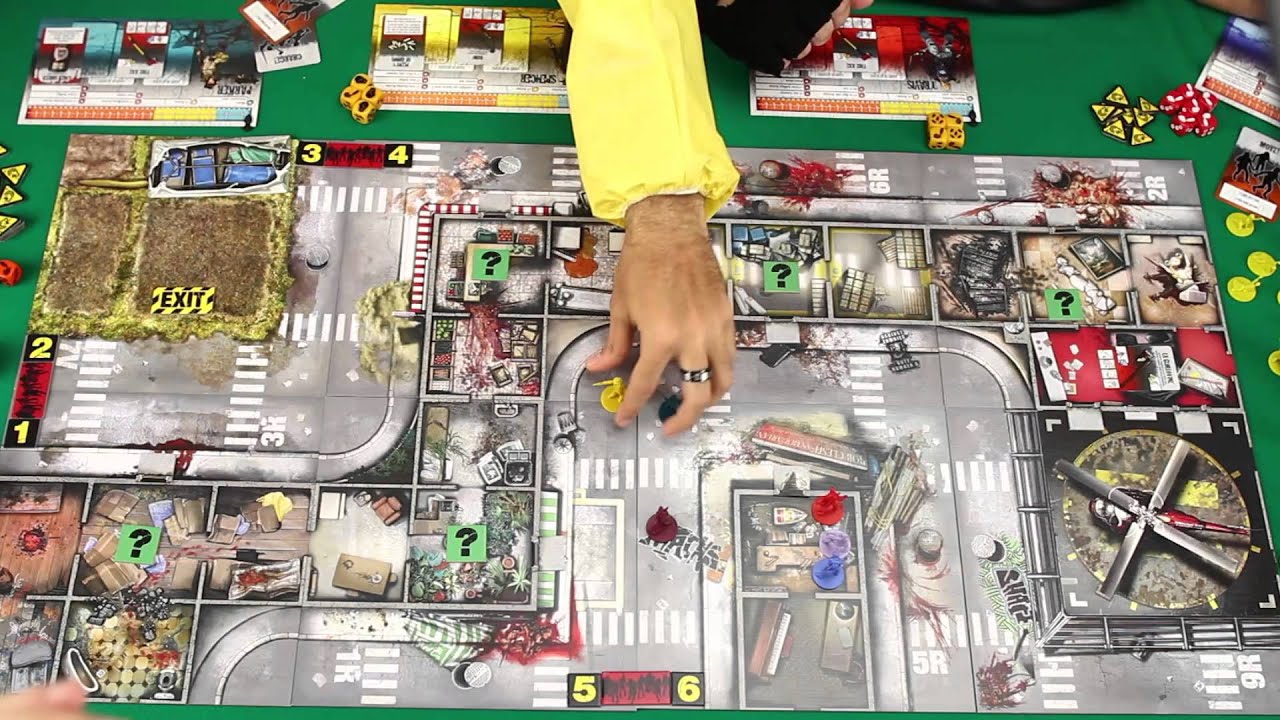 Zombicide Season 3 Rue Morgue and Angry Neighbors - English Board Game Review (s02e18)