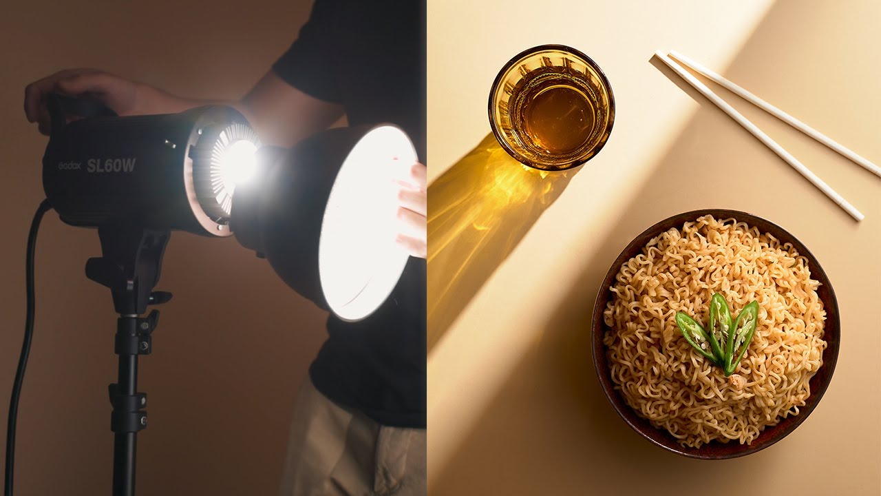 Как я использую постоянное освещение для фуд-фотографии | За кадром