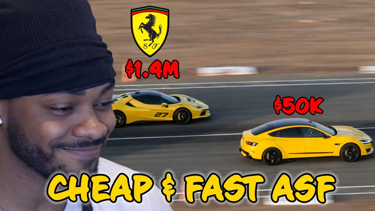 Возможно, это САМЫЙ БЫСТРЫЙ ЭЛЕКТРОМОБИЛЬ, который мы когда-либо видели, в сравнении с Ferrari SF...