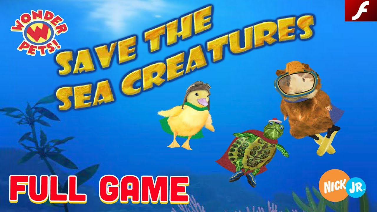 Wonder Pets!™: Save the Sea Creatures (Flash) - Nick Jr. Games