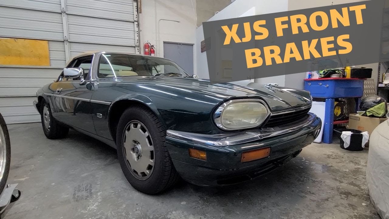 Jaguar XJS Front Brake Service