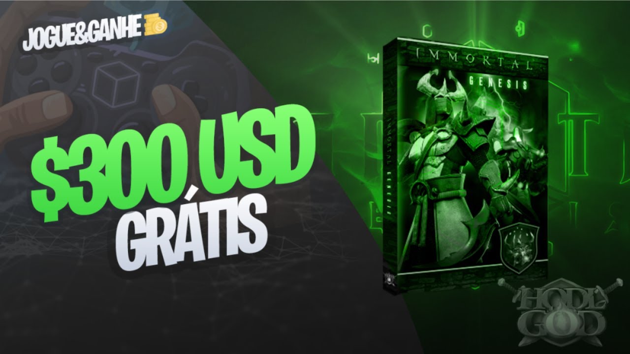 🔴LIVE🔴 300 D&oacute;lares em Pr&ecirc;mios no Game HodlGod - GAMEPLAY AO VIVO