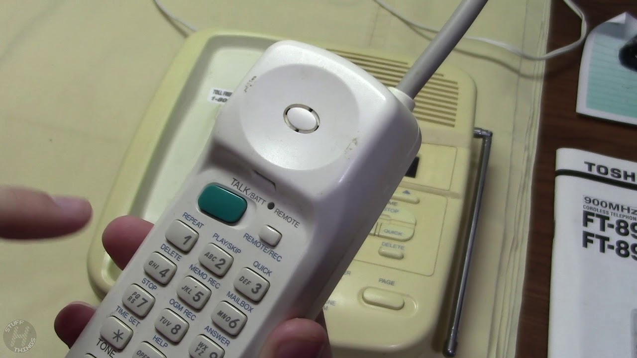 Toshiba 900 MHz Cordless Telephone with Digital Answering System | Model FT-8906A | First Look