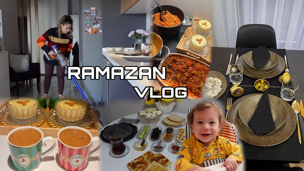 RAMAZAN VLOG || İLK SAHUR | SAHURDAN İFTARA RAMAZAN RUTİNİ | İFTAR HAZIRLIĞI | İLK GÜN NASIL GEÇTİ