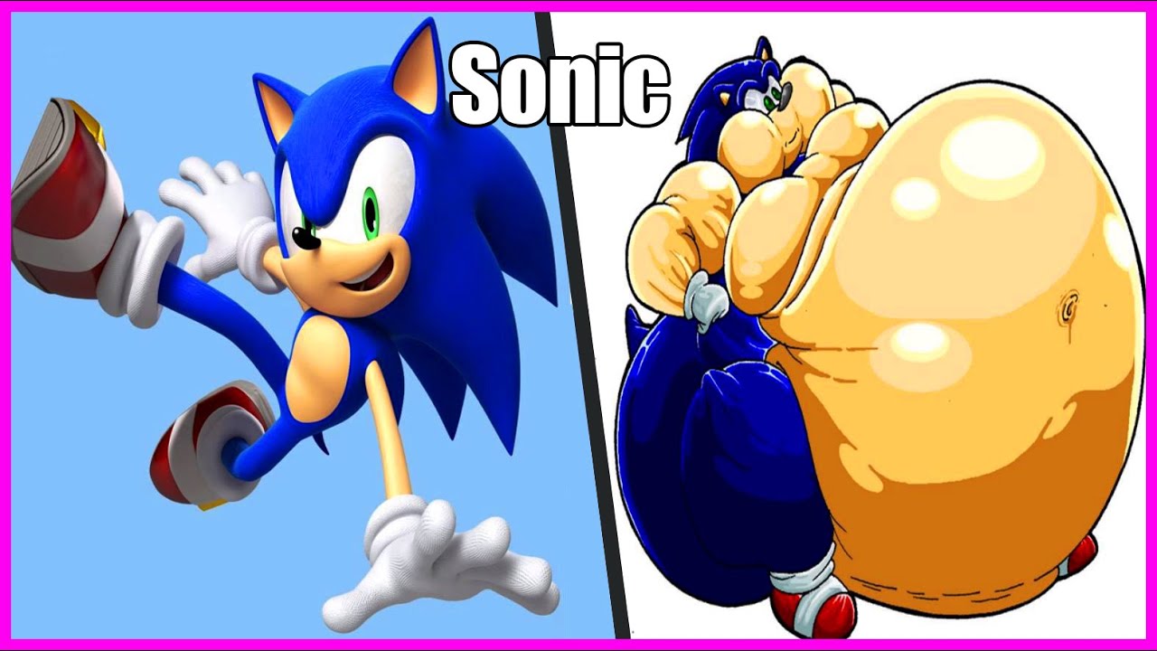 Sonic As Fat 2 | Cartoon Characters As Cake