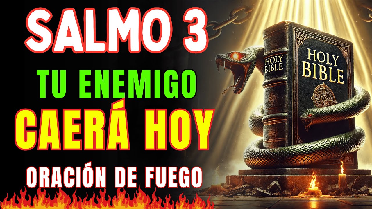 SALMO 3: TU ENEMIGO CAER&Aacute; HOY - Venganza de DIOS