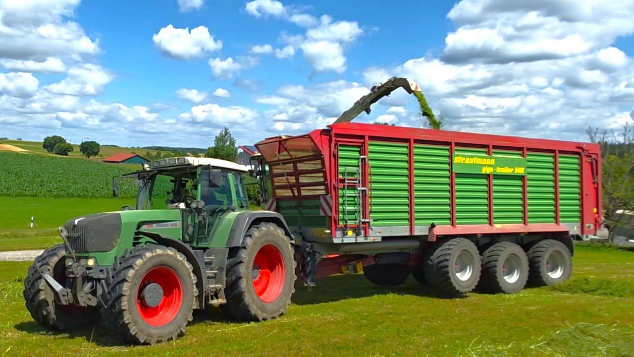 Favorit 926 Gen1 + Fendt 926 Gen3 TMS mit Giga-Trailer 5401 & Jaguar 980 mit V 12 -Zylinder 884 PS