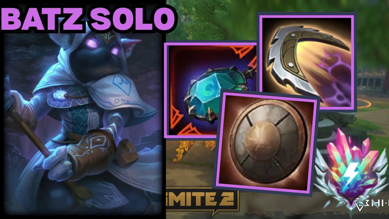 STUN BATZ!!! - Hun Batz Deity Solo Smite 2 Gameplay