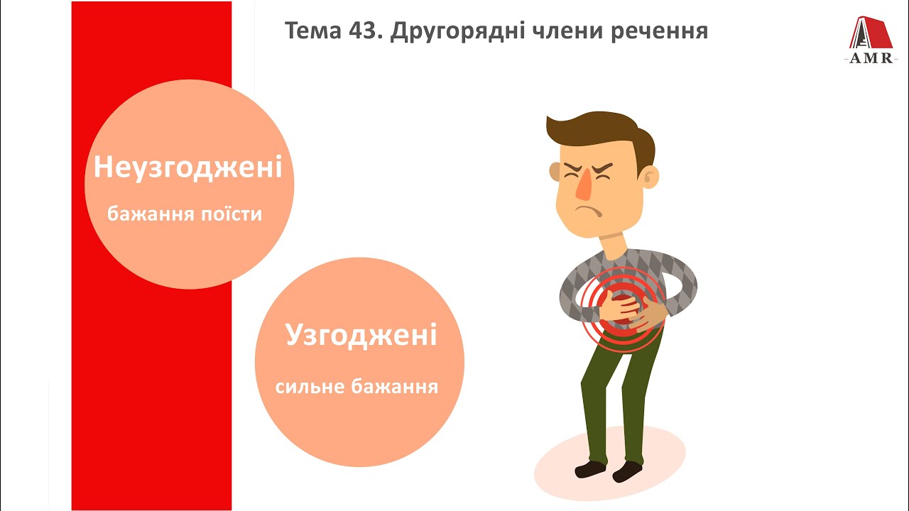 ТЕМА 43. Другорядні члени речення. Означення. Прикладка. Підготовка до ЗНО з української мови.