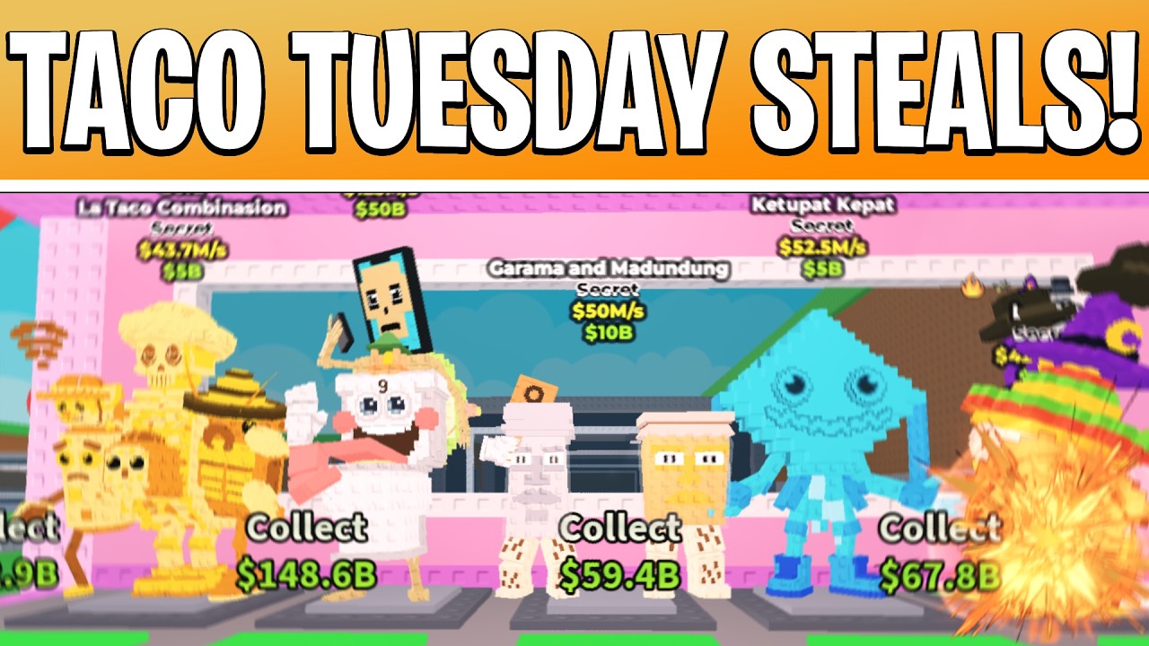 i stole insane loot during SAB taco tuesday... (feat. giveaway and traitfarming)