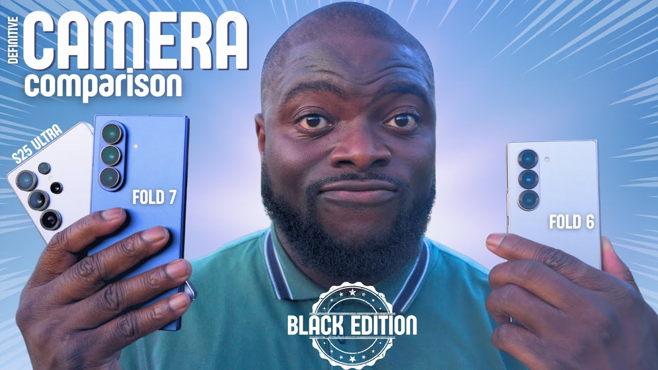 Samsung Galaxy Z Fold 7 vs S25 Ultra vs Z Fold 6 DEFINITIVE Camera Test