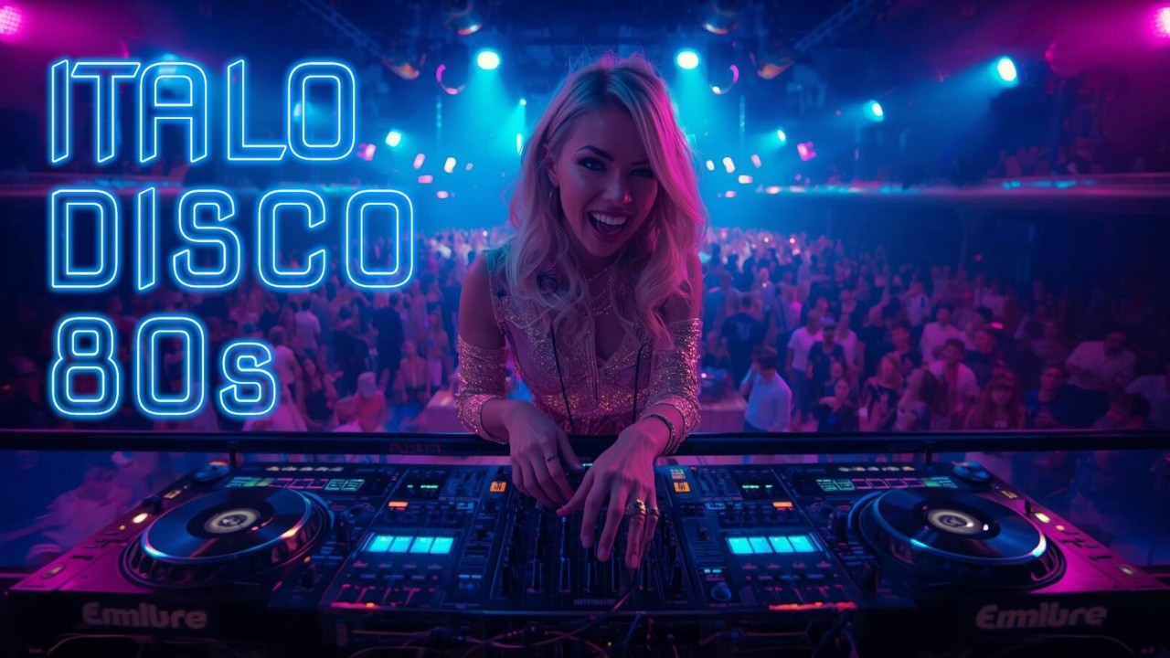 Italo Disco 80s DJ Mix • Classic Italian Synth Sound & European Club Nights