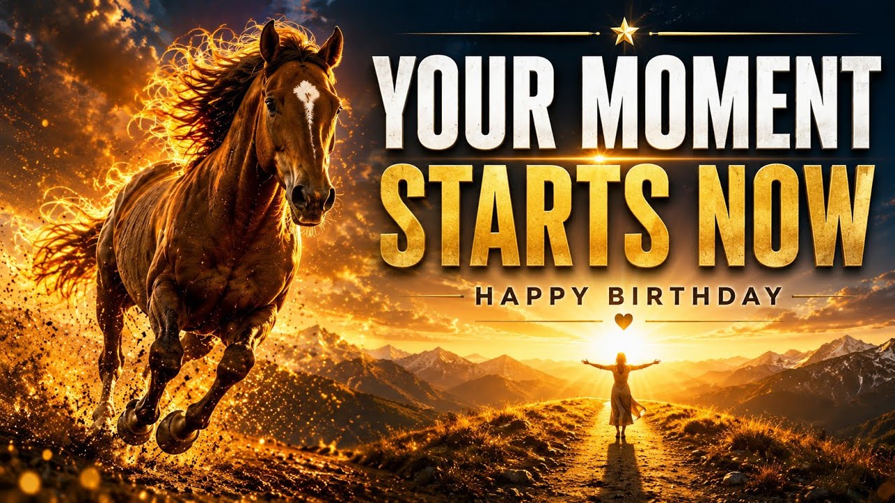 Your Moment Starts Now ✨ | Inspirational Happy Birthday Song for New Beginnings