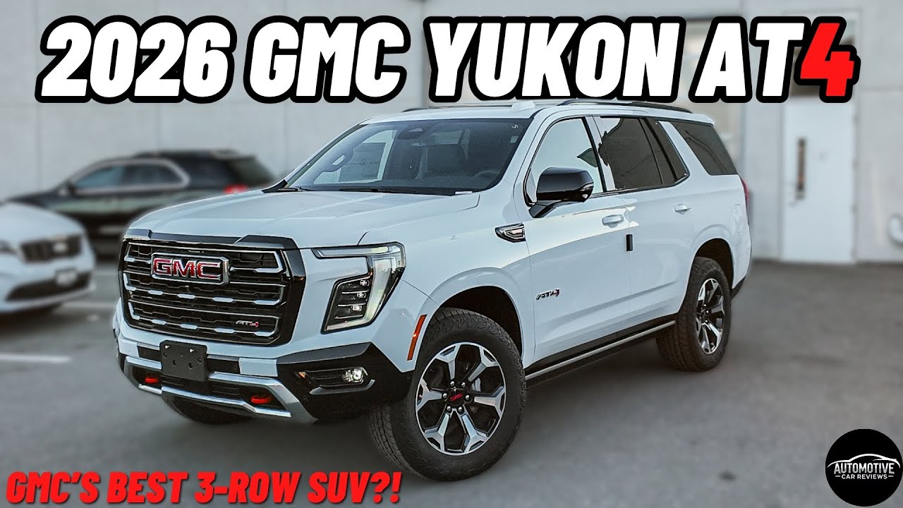 2026 GMC YUKON AT4! | *Full Walkaround Review* | GMC's BEST 3-Row SUV?!