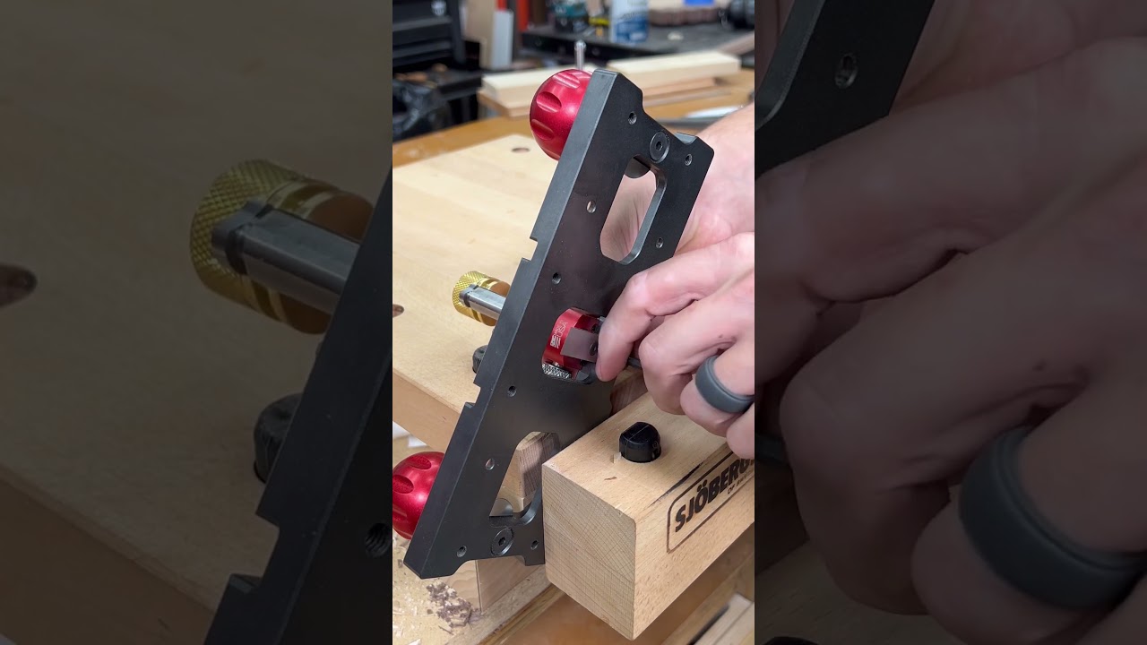 🚨NEW🚨Woodpeckers Router Plane. Precise Depth. Excellent Control! #woodpeckerstools