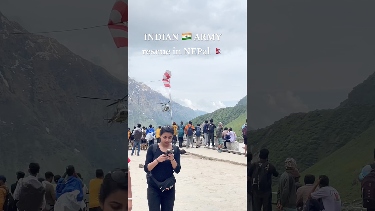#india #nepal #flood #rescue #jaishreeram