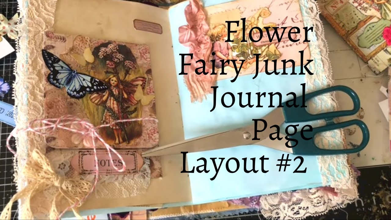 Flower Fairy Junk Journal Pages #2