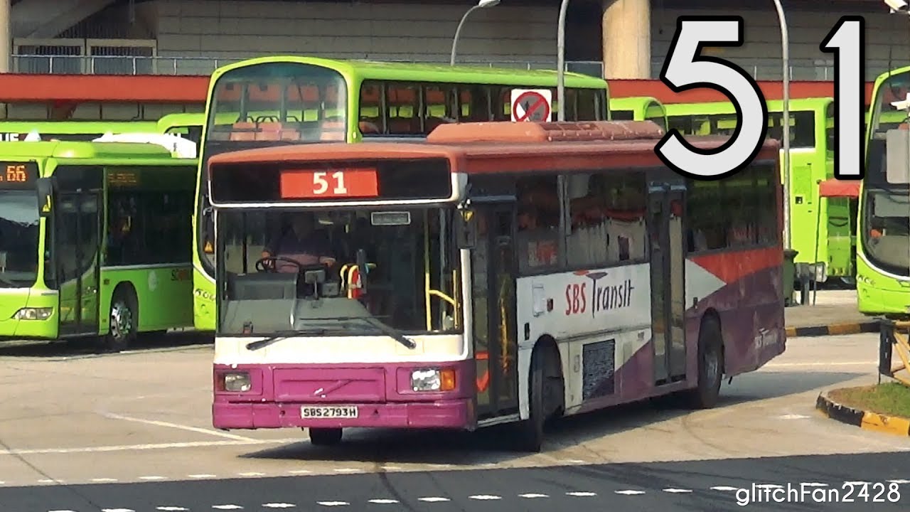 [SBST] (Retired) SBS2793H on Service 51 - Volvo B10M MKIV DM3500