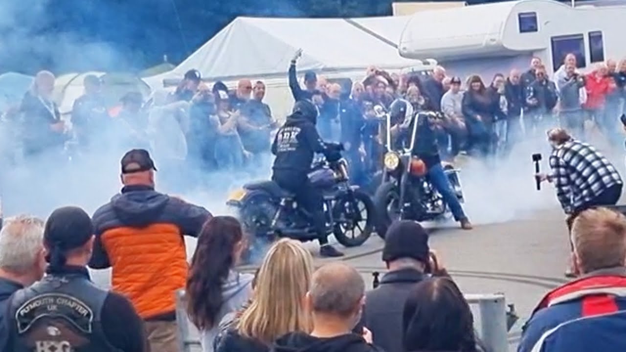WSWR 🏍️🏕️ | Day 3 - The race to breakfast & the champion of tossing | #bikelife #cinematic #funny