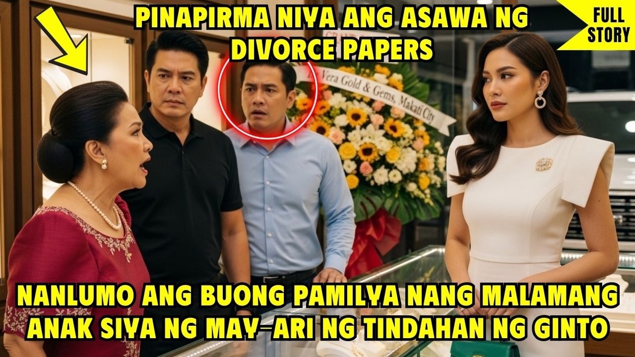 Pinapirma Ang Asawa Ng Divorce Papers—Nanlumo Sila Nang Malamang Anak Ng May-Ari Ng Tindahang Ginto