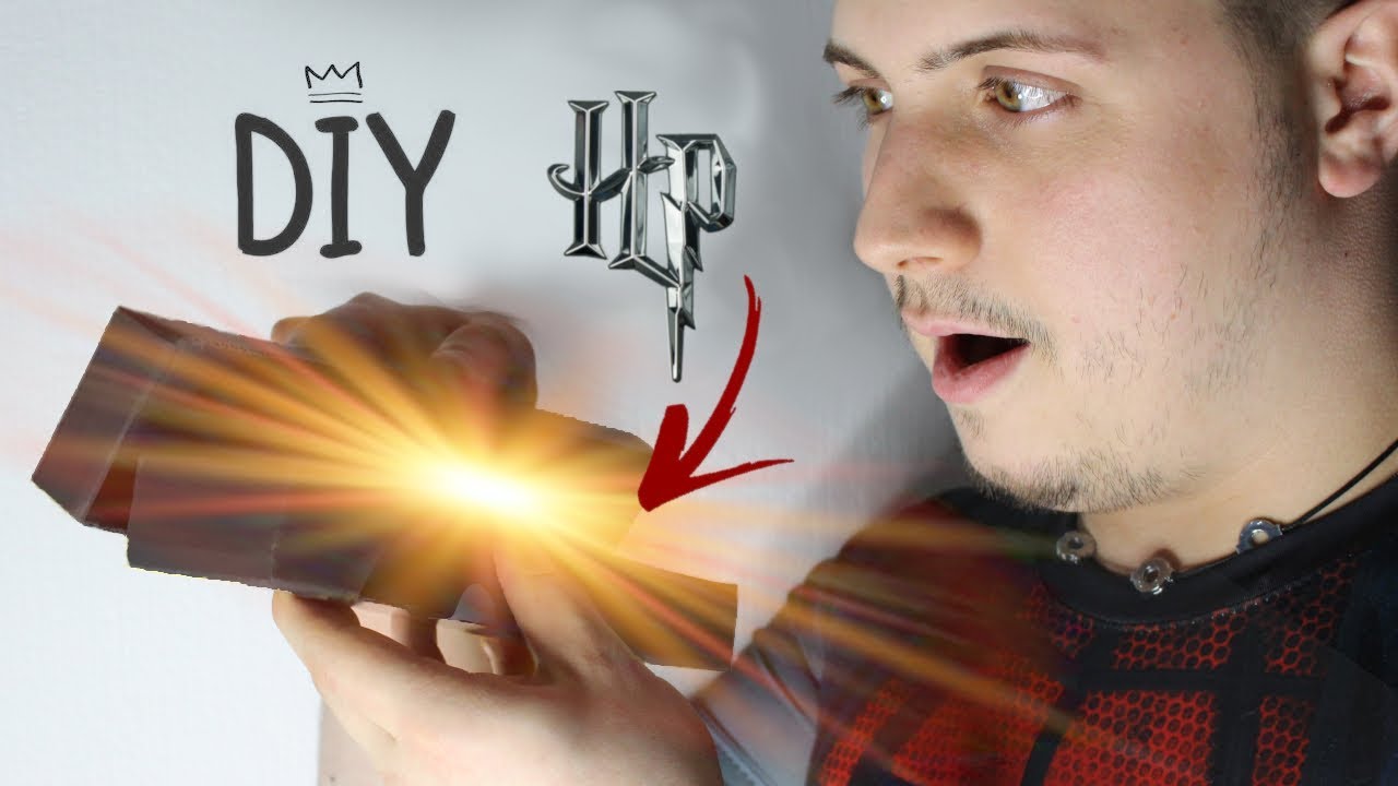 TUTO/DIY ETUI A BAGUETTE HARRY POTTER : Facile & pas chère