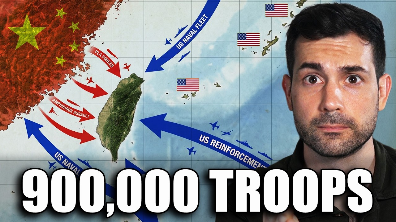 План США по переброске 900 000 военнослужащих против Китая