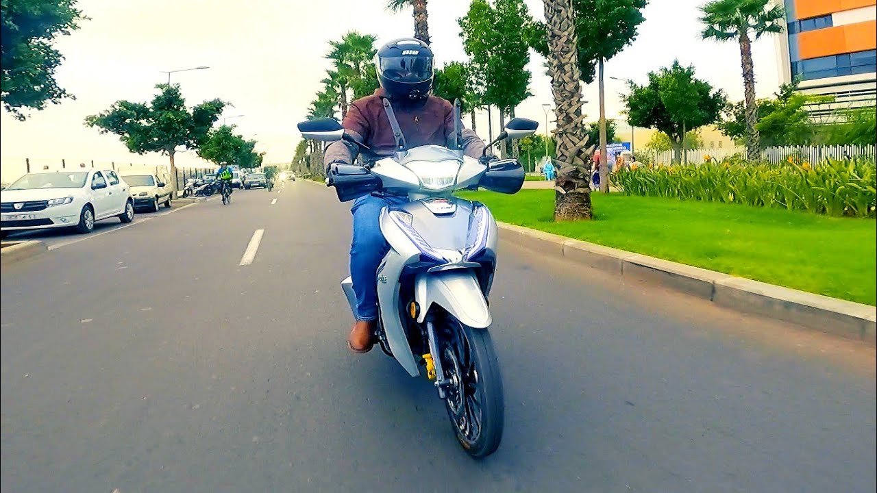 إختبار قوة المحرك الجديد لدراجة🔥  Sh 50 ATLAS 👍🏻Test Machine