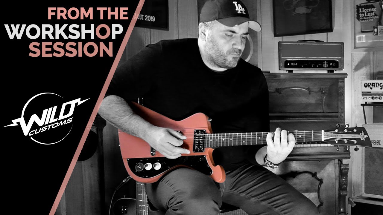 Some Dime inspired music on the WILD CUSTOM GUITARS Firewild.