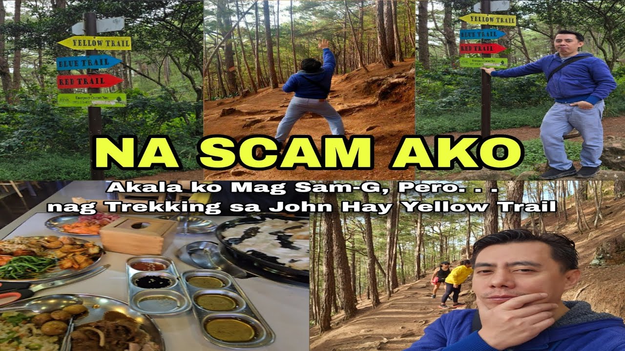 NA SCAM AKO | Expectation: Samgyeopsal Eat All You Can, Reality: Trekking sa John Hay Yellow Trail