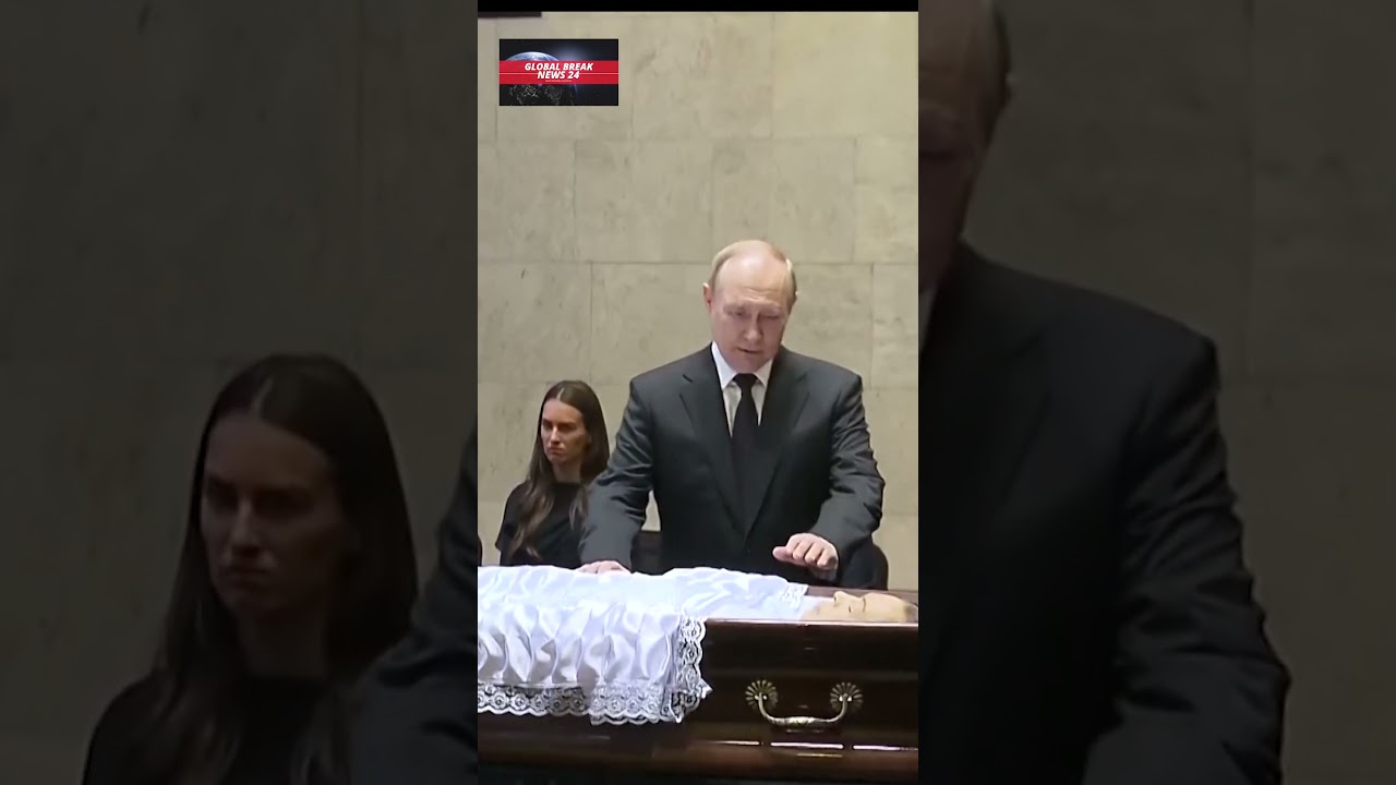 Putin attends farewell ceremony for Russia's Chief of Supreme court Podnosova!