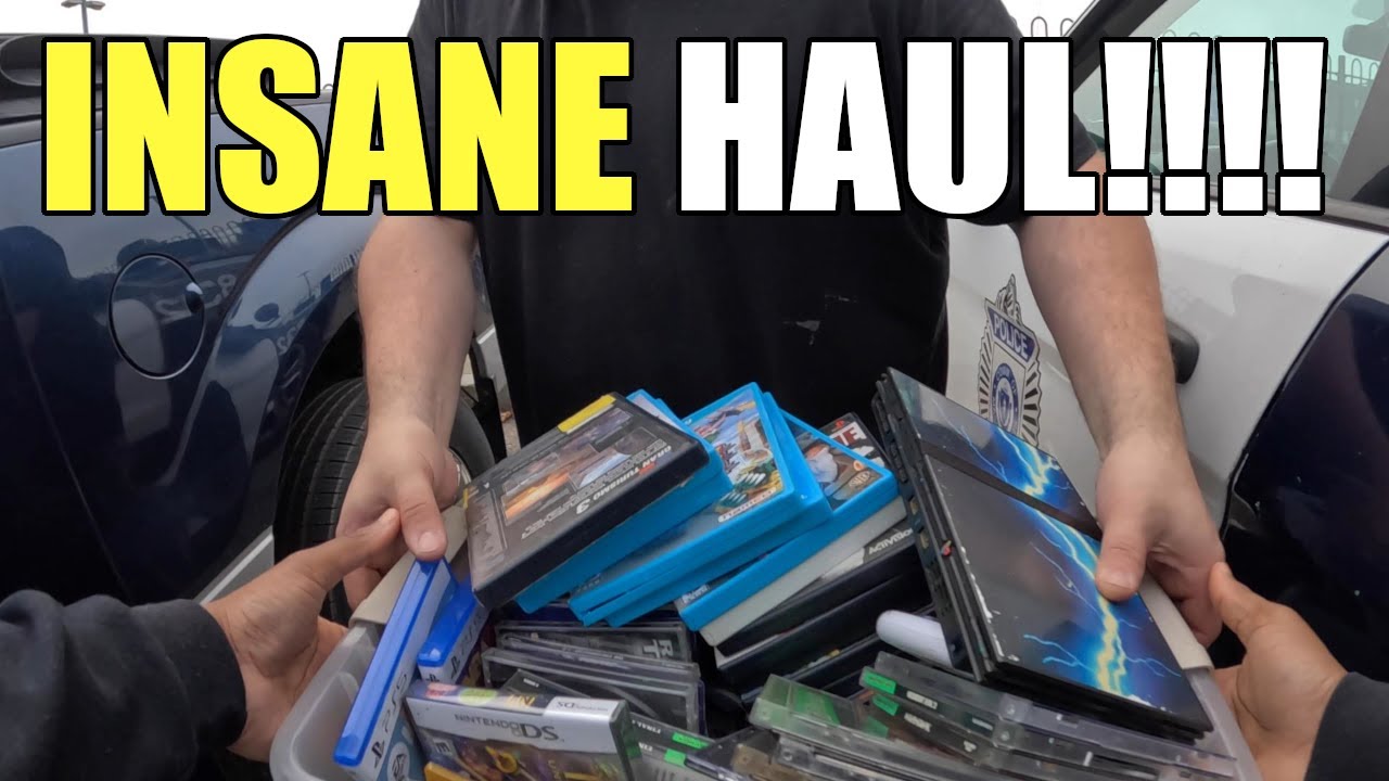 I TRADED A STEAM DECK FOR THIS INSANE RETRO VIDEO GAME HAUL!!!