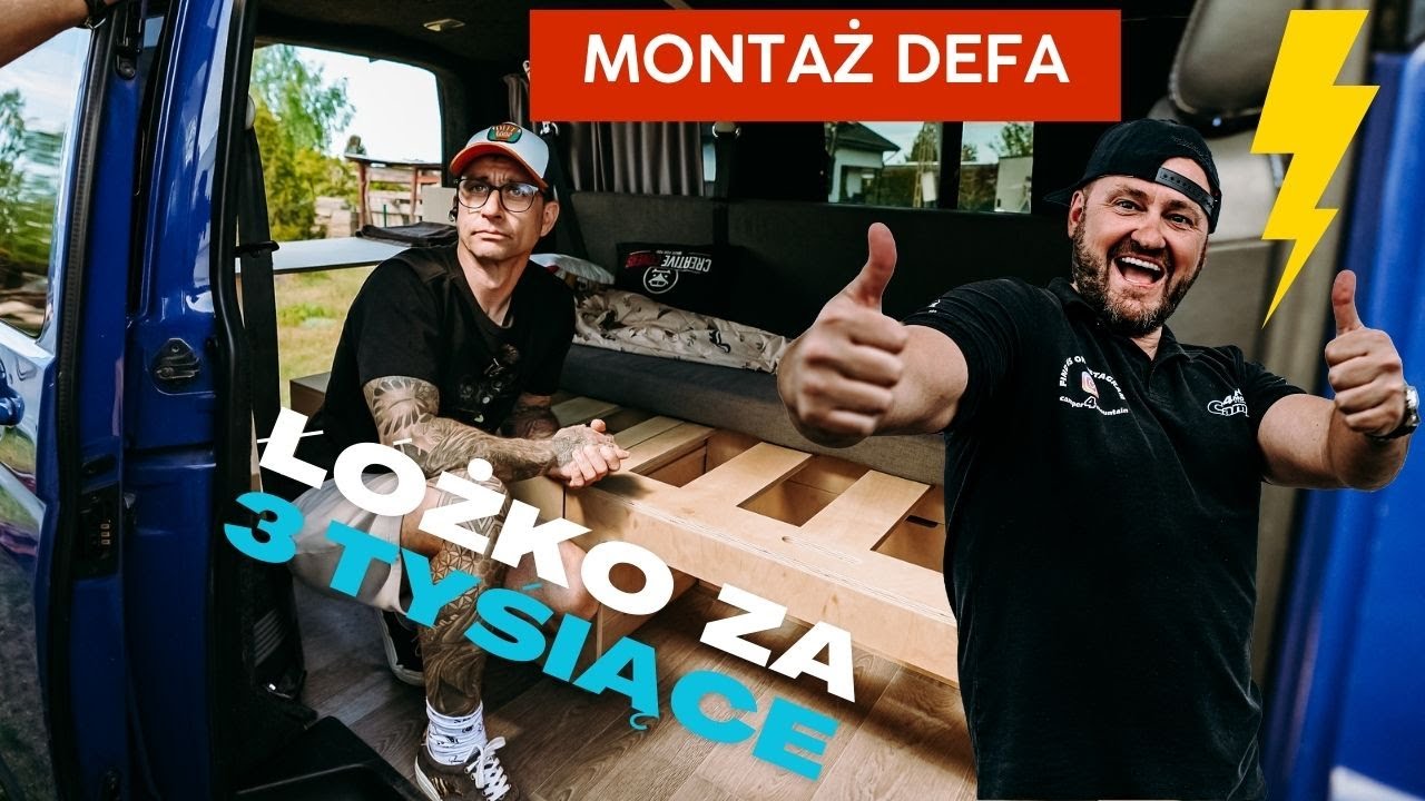 Volkswagen T5 - jak tanio zrobić kampera? Genialny pomysł klienta !