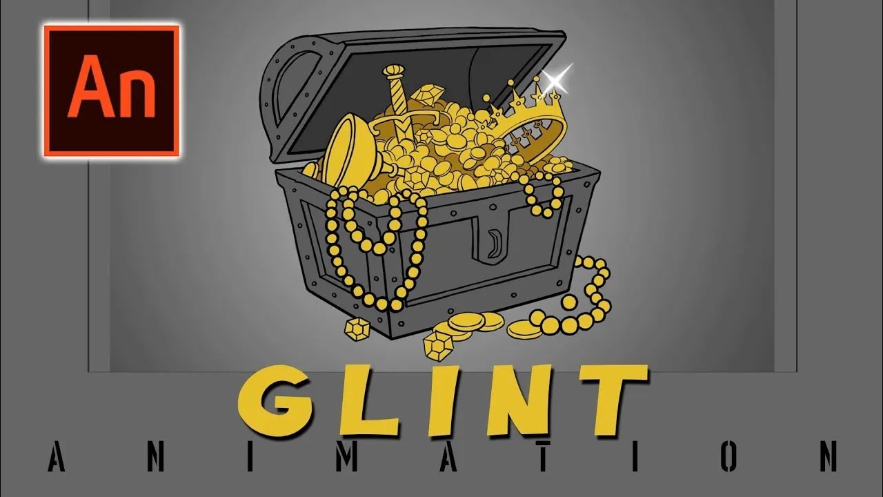 Learn 2D Visual Effects Animation in Adobe Animate | Tutorial 14   Jewellery Glint Animation