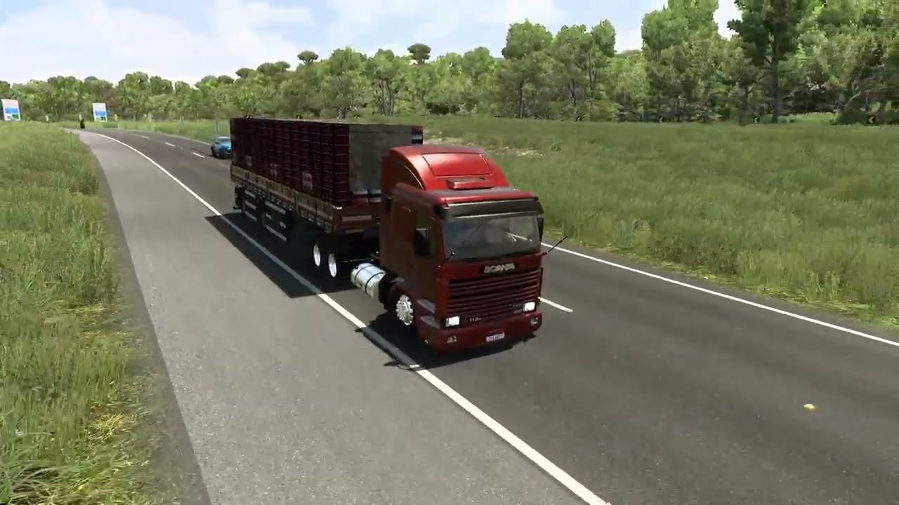 EAA 1.58 VIAGEM DE SCANIA 113 EM ENTREGA DA CARGA DE MANGAS #eaa