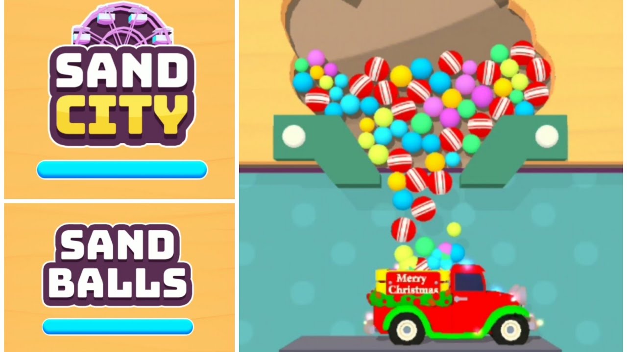 SAND CITY SAND BALLS ALL 900 LEVELS GAMEPLAY | UNLOCKED NEW CAR | ALL BALLS UNLOCKED |